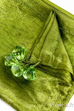 Tovaglia Organza - 90 x 90 cm - oliva